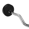 Barra manubrio fisso HMS GSL25 / barra gommata sagomata 25 kg
