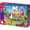 Giocattolo da costruzione LEGO Friends Parco giochi per cuccioli set 42665, 66 pezzi, 2 minifigure, età 4+