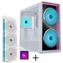 Bundle case PC Lian Li LANCOOL 217 INF + HydroShift II LCD-S 360TL AiO - bianco