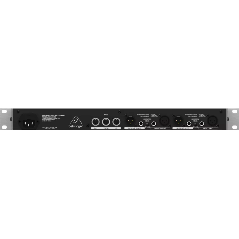 Behringer FBQ2496 equalizzatore audio
