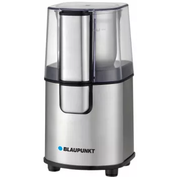 Macinacaffè BLAUPUNKT FCG701 — 200 W, capacità chicchi 85 g, lame in acciaio inox, argento