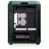The Tower 600, case tower verde scuro, vetro temperato x 3