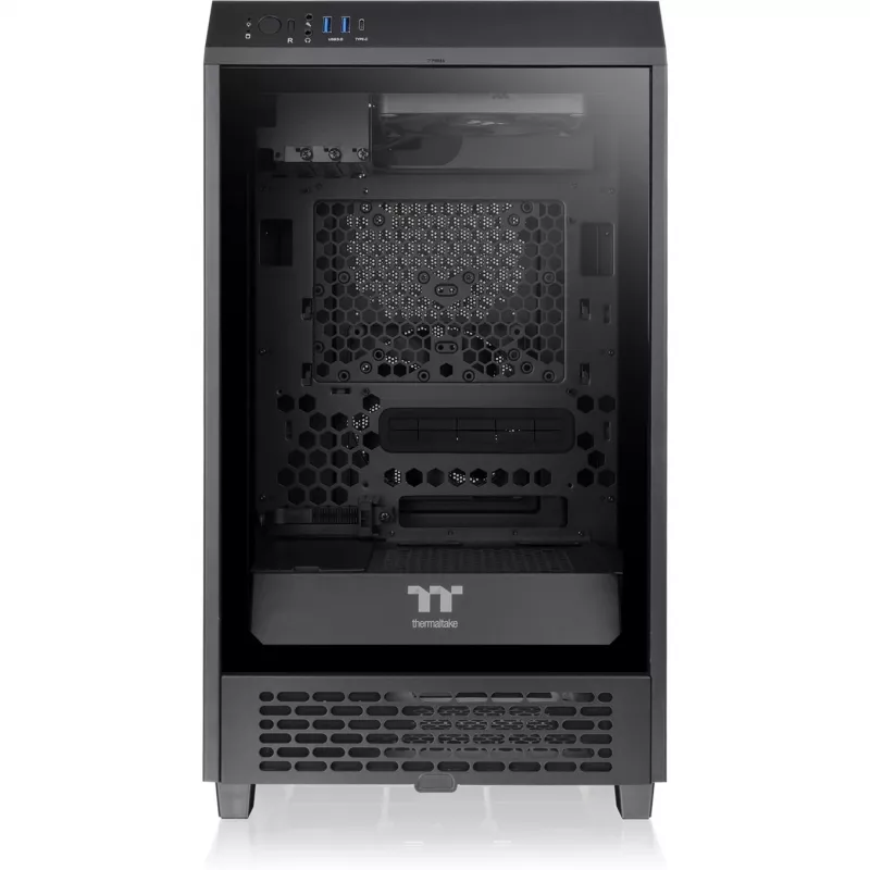 The Tower 200, Case Tower nero, vetro temperato