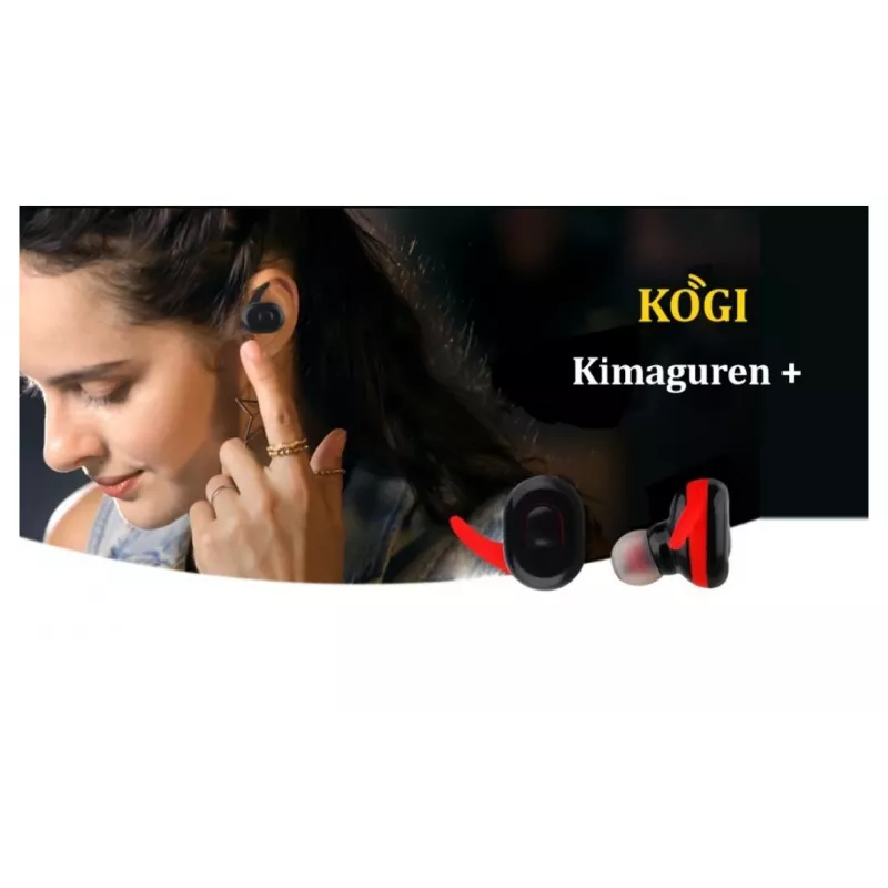 Auricolari V.Silencer Ture Wireless Earbuds nero/rosso