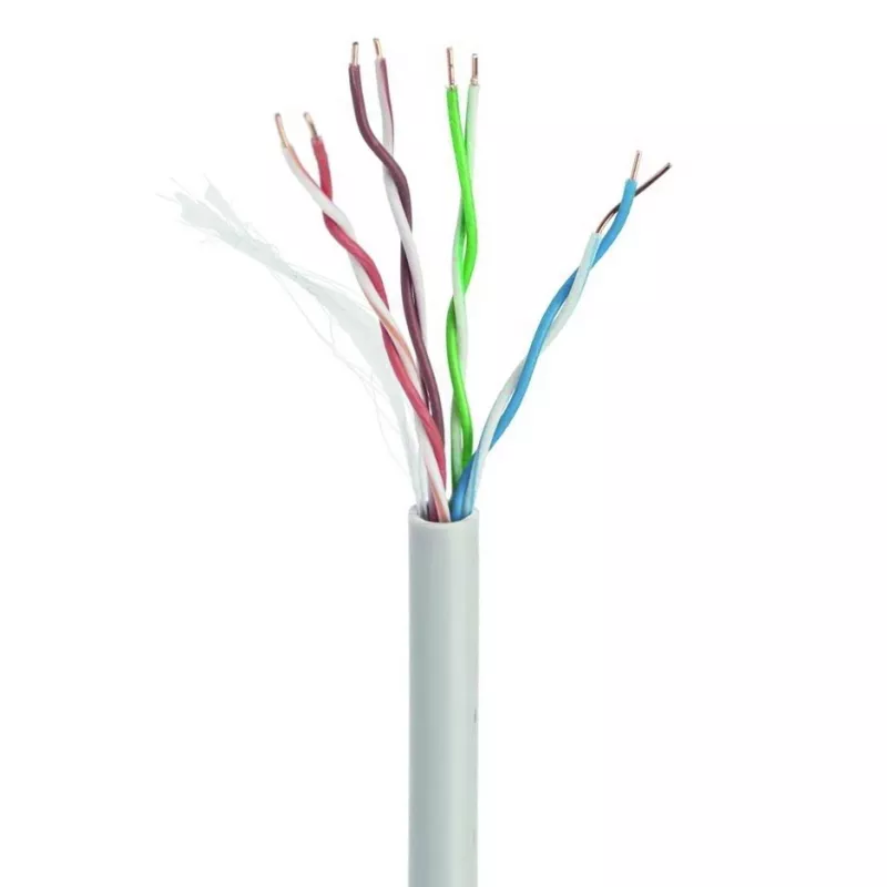 Gembird cavo LAN CAT5e UTP (CCA), massiccio, 100 m, grigio