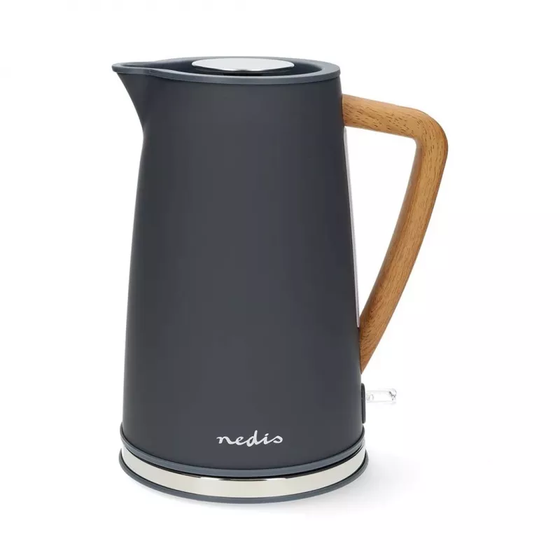 Bollitore elettrico Nedis KAWK510EGY 1,7 l 2200 W grigio