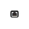 Unitek A1026BK giunzione RJ45 femmina-femmina, Cat.6, 1 Gbps, nero