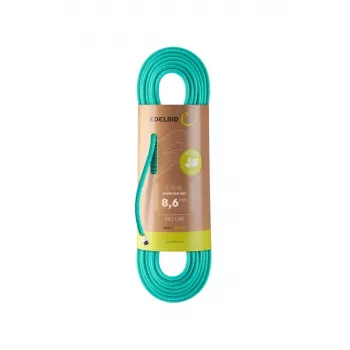 Corda da arrampicata Edelrid Rope Siskin Eco Dry 8,6 mm, 60 m, icemint
