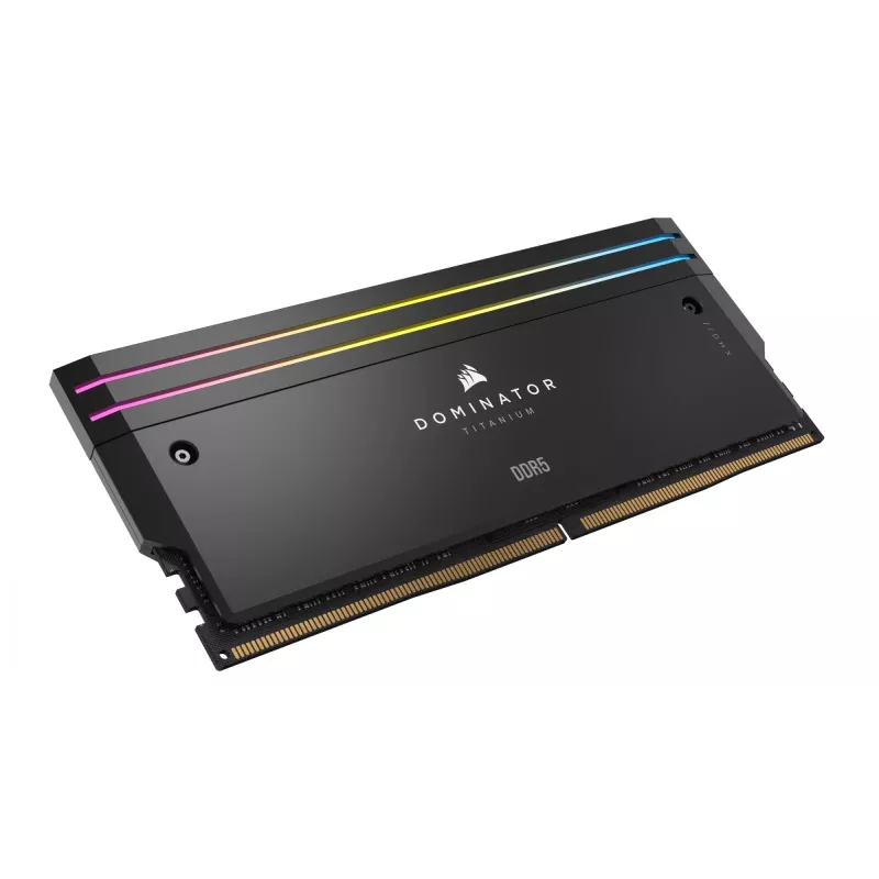 Dominator Titanium DDR5-6600, CL32, Intel XMP 3.0 - 32 GB dual kit, nero
