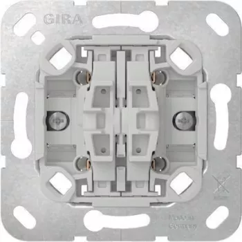 GIRA pulsante a bilanciere 314700 4f contatto di chiusura inserto (314700)