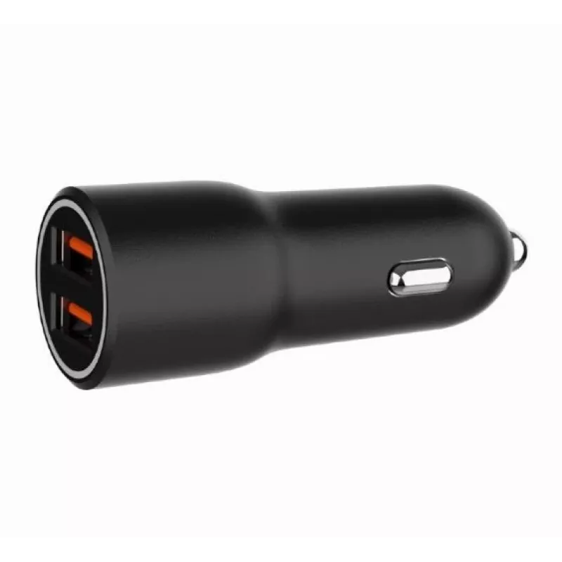 Caricabatterie da auto per dispositivi mobili Gembird TA-UC-A2QC36-CAR-01, 36 W, 12–24 V, accendisigari, nero