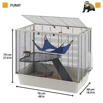 FERPLAST Furet Plus - gabbia