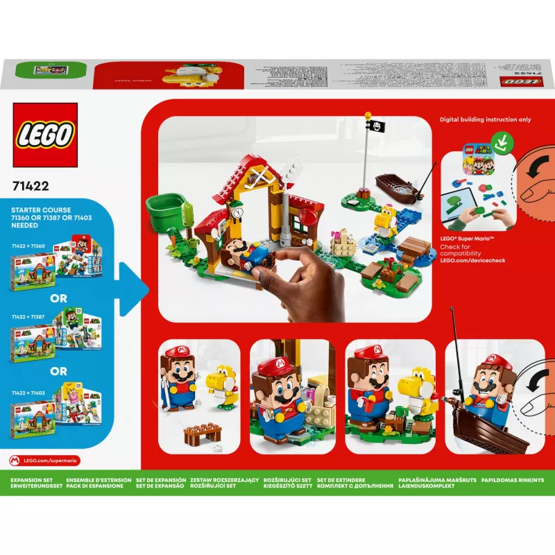 LEGO SUPER MARIO 71422 SET DI ESPANSIONE - PICNIC A CASA DI MARIO