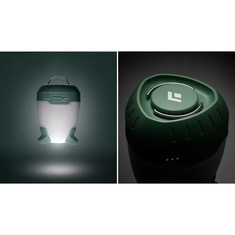Lanterna da campeggio Black Diamond Orbiter 450 – LED, 450 lm, 2000 mAh, IPX4, gancio e supporto magnetico