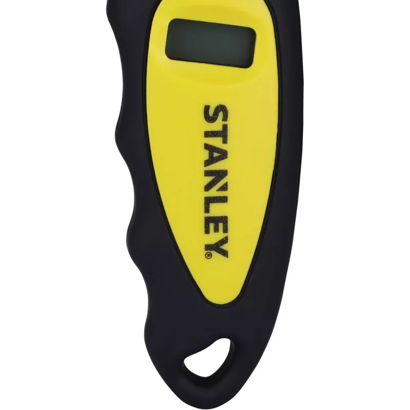 Misuratore digitale della pressione degli pneumatici STANLEY STHT80874-0, 0–100 PSI, display LCD