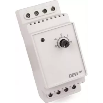 DEVI termostato elettrico 140F1070 devireg 330 16A 230VAC 1 polo 2TE 140F1070 (140F1070)