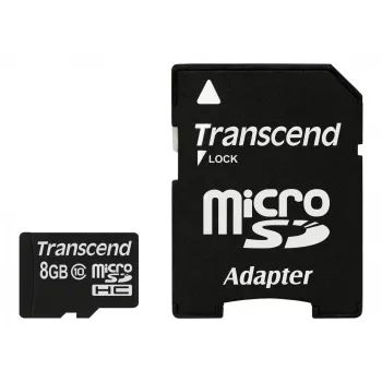 Transcend Premium - scheda di memoria flash (adattatore microSDHC/SD incluso)