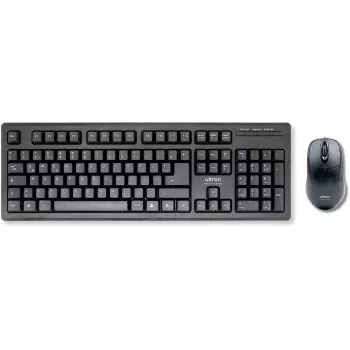 Ultron UMC-200 set tastiera e mouse con filo, nero
