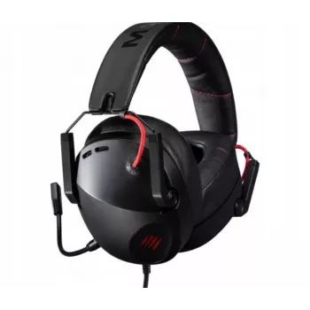 Headset mad-catz P.I.L.O.T. 3 — headset gaming binaurale con filo, 3,5 mm, driver da 50 mm, sensibilità 105 dB, nero