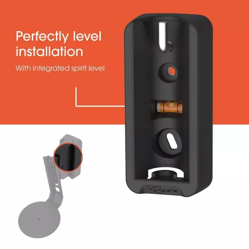 Supporto da parete Vogels | Supporto da parete per diffusore per Sonos Era 100 | Inclinabile, orientabile | Portata massima 7 kg | Nero