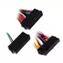 Adattatore alimentatore SILVERSTONE SST-PP10 — adattatore cavo doppio 24-Pin a singolo 24-Pin