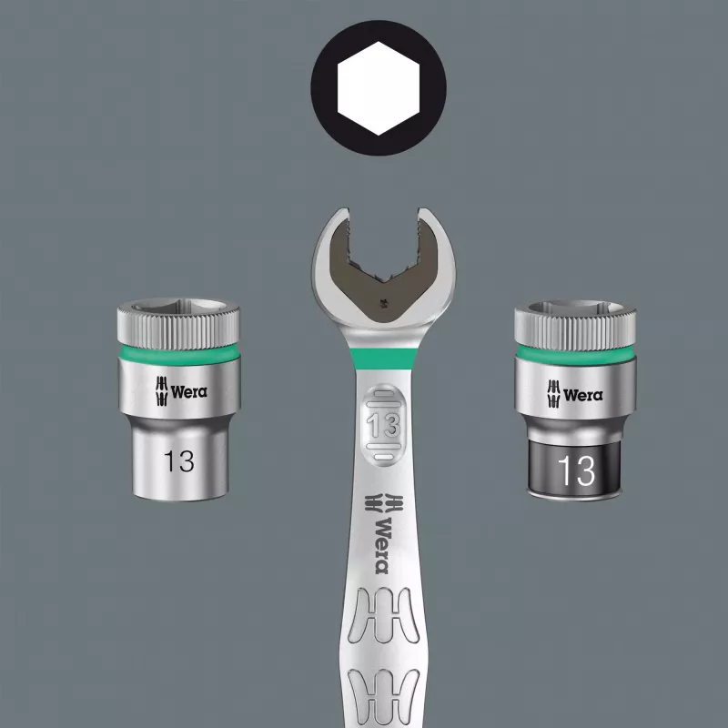 Set di chiavi a bussola Wera Zyklop A 1/4