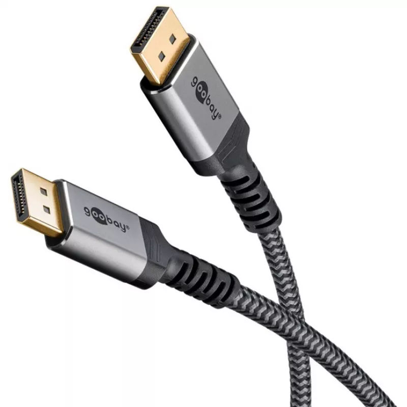 Cavo DisplayPort Goobay 2.0/2.1, 80 Gbit/s | 75685 | DisplayPort su DisplayPort