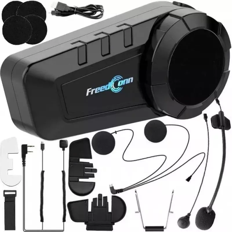 FREEDCONN KY-PRO SINGLE interfono per moto, nero