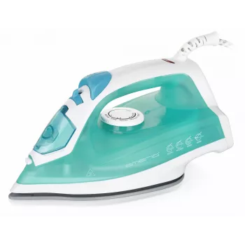 Ferro da stiro a vapore Emerio SI-110298.4 piastra in ceramica 2000 W verde bianco