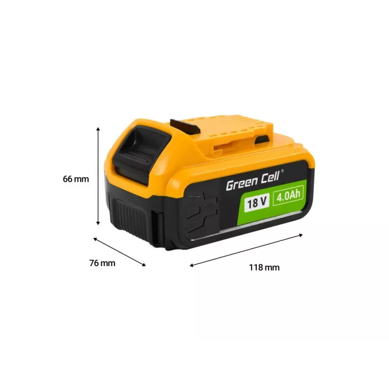 Utensile a batteria senza filo Green Cell PTDW18V4