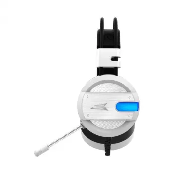 Baracuda BGH-031 Conch cuffie con microfono, bianco