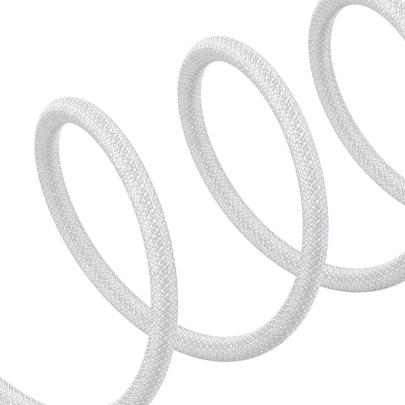 Baseus Gem Cavo USB a IP 2.4A ricarica rapida 2 m Bianco