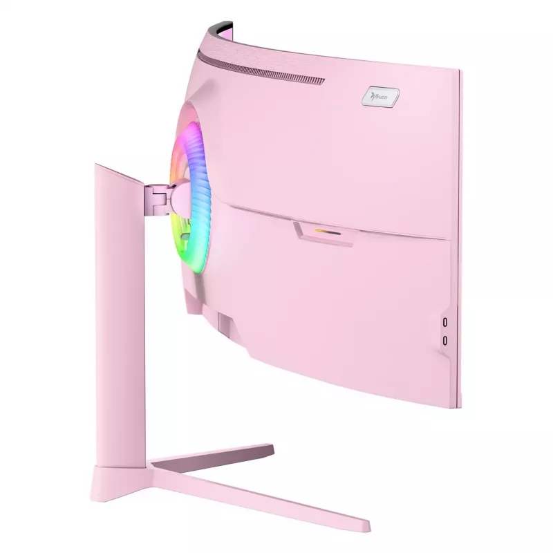 Monitor curvo Arozzi Nova 49” (124,5 cm) Dual QHD 5120×1440 LED VA 32:9 4 ms rosa