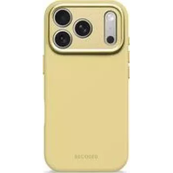 Cover posteriore in silicone antimicrobica Decoded iP 17 Pro Yuma giallo (D25IPO17PBCS9YW)