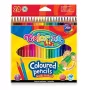 Matite colorate esagonali Colorino Kids 24 colori