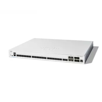 Switch di rete Cisco Catalyst C1300-24XS managed L2/L3, 480 Gbit/s capacità di switching, console RJ-45/USB-C, 16.000 tabella MAC, grigio, 4,15 kg