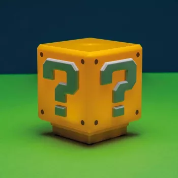 Lampada Paladone Super Mario Mini Question Block