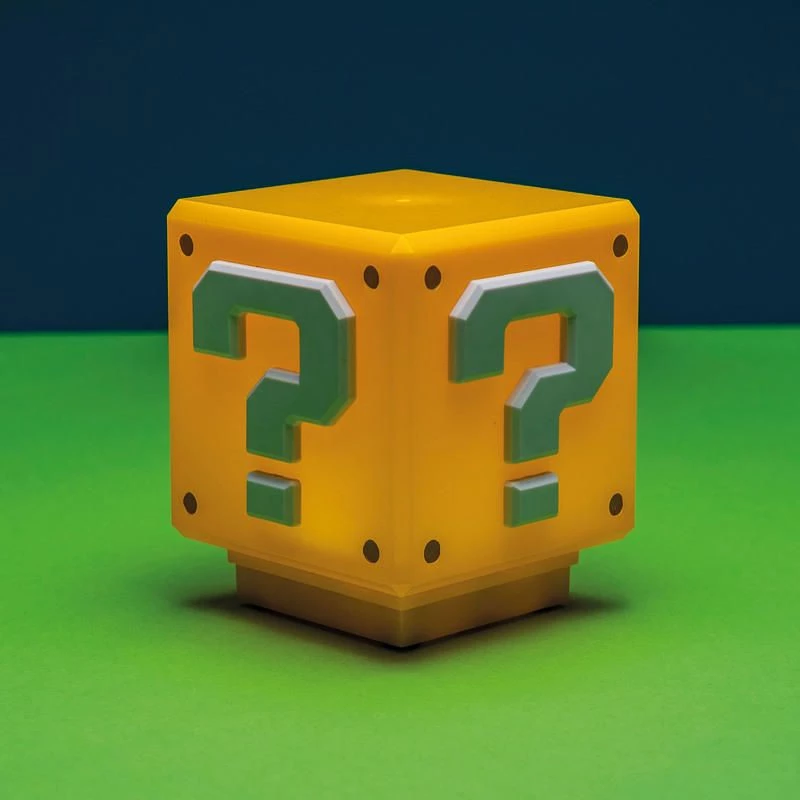 Lampada Paladone Super Mario Mini Question Block