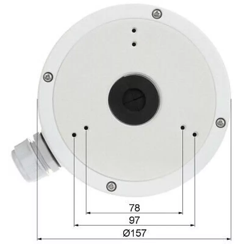 Hikvision Digital Technology DS-1280ZJ-M accessorio per telecamere di sicurezza scatola di derivazione