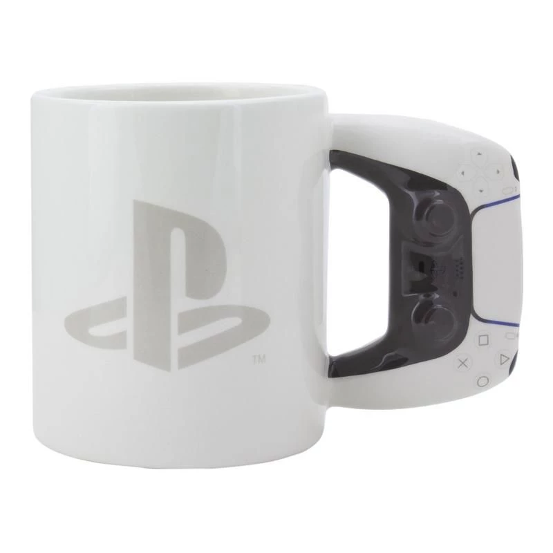 Tazza Paladone PlayStation sagomata PS5 bianca 0,48 L singola