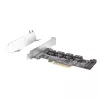 Controller Serial ATA SILVERSTONE SST-ECS06 — scheda PCIe con 6 porte SATA