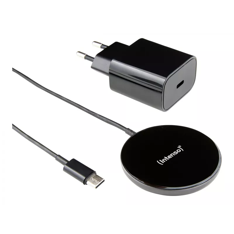 Intenso MB1 smartphone nero USB ricarica wireless ricarica rapida uso interno