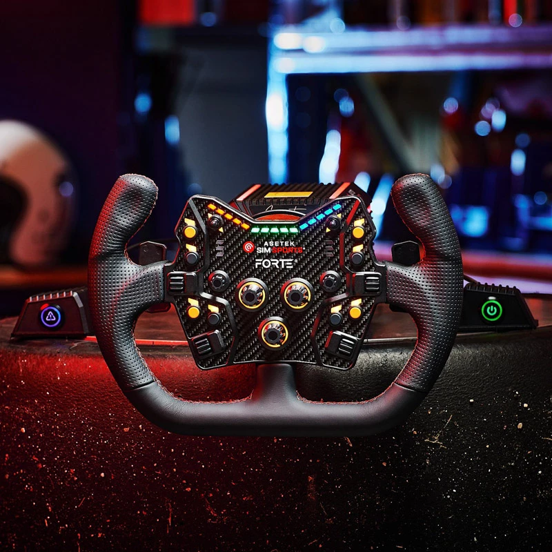 Asetek SimSports GT Rim - Open D, pelle