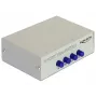 Switch DeLock VGA 4 porte manuale bidirezionale - Selettore monitor - 4 x VGA - desktop (87635)