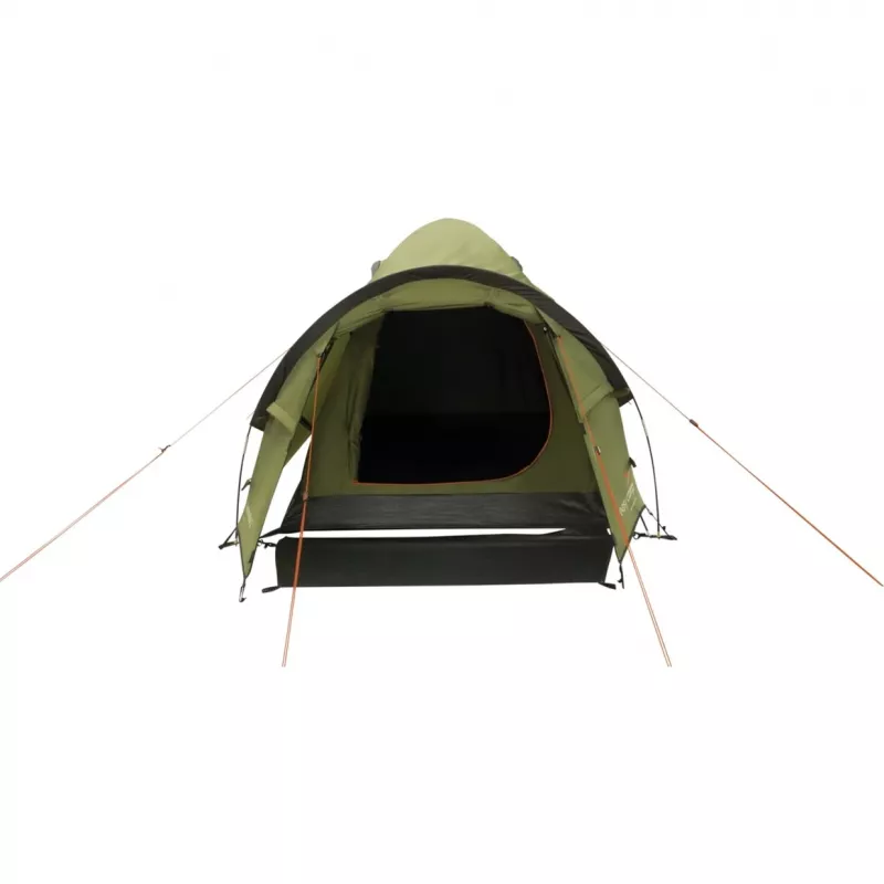 Easy Camp Setesdal 2 tenda a cupola (verde oliva, con veranda tunnel, modello 2025)