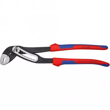KNIPEX 88 02 300 – pinza combinata con giunto scanalato – 7 cm – 6 cm – acciaio – plastica – blu/rosso
