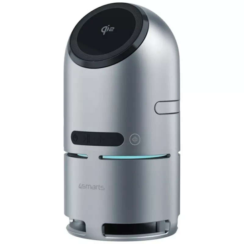 Docking station di ricarica ChargeBot Sound Qi2 grigia