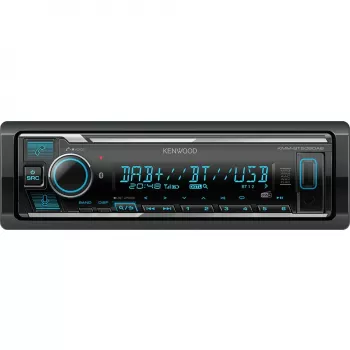 Kenwood KMM-BT508DAB, nero, 1 DIN, 200 W, 50 W, 24 h, AAC, FLAC, MP3, WAV, WMA