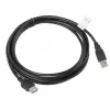 Cavo USB Lanberg CA-USBE-10CC-0030-BK 3 m USB 2.0 nero