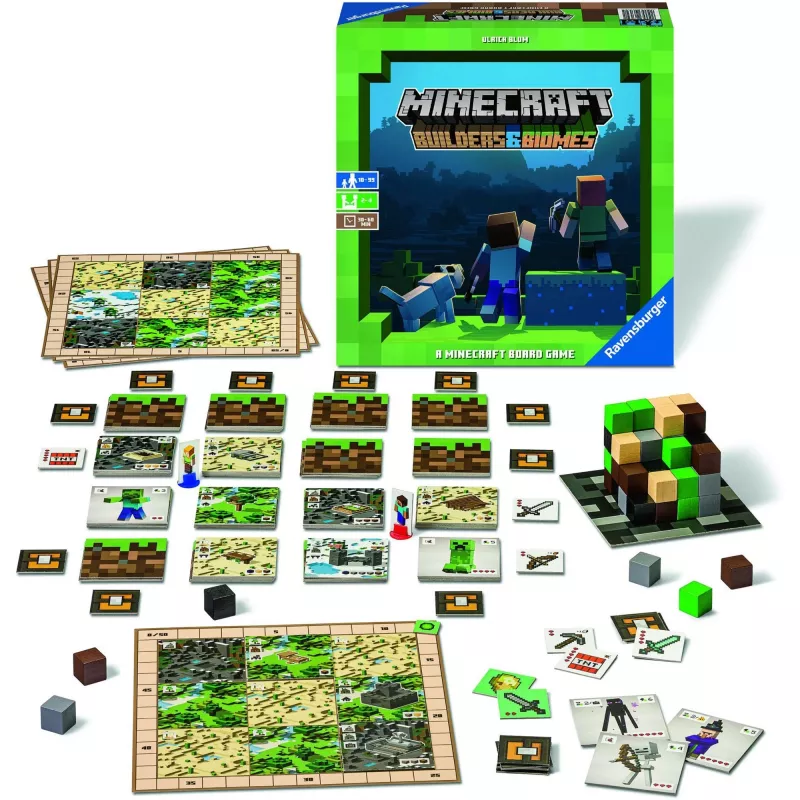 Minecraft Builder & Biomes, gioco da tavolo